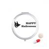 Dog Happy Ghost Fear Halloween Pill Case Pocket Medicine Storage Box Container Dispenser view 1