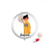 Traditional Japanese Women Dress Code Pill Case Pocket Medicine Storage Box Container Dispenser view 1