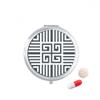 Traditional China Chinese Four Symbol Pill Case Pocket Medicine Storage Box Container Dispenser view 1