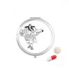 Masterpiece The Romance Chinese Figure Wusong Pill Case Pocket Medicine Storage Box Container Dispenser view 1