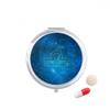 Starry Night Libra Zodiac Constellation Pill Case Pocket Medicine Storage Box Container Dispenser view 1