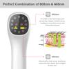 YJT Cold Laser Therapy Device, Red Light Therapy Device for Pain Relief, Ideal Painless Joint and Muscle Pain Reliever, Infrared Light with 12x650nm and 2x808nm view 2