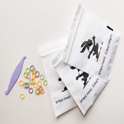 300 Pcs SmileTech Dental Brace Bands 3/16 Neon Medium 3.5 OZ Dental Teeth Gaps Bands Dental Teeth Straightener Rubber Bands Great for Dreadlocks, Braids, Top Knots Free Placer