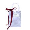 10pcs red Ribbon Wedding Candy Box Premium Sugar Box high-end Creative Wedding Wedding Transparent Gift Box Candy Box,Size 15 * 20 * 7cm view 1