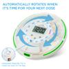 Live Fine Automatic Pill Dispenser with 28-Day Electronic Medication Organizer, 6 Dosage Templates, Easy-Read LCD Display, Sound & Light Alerts & Key for Prescriptions, Vitamins, Supplements & More view 3