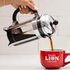 Lion Coffee 3-Pack Hazelnut Flavored Ground Coffee, Light Roast, A Taste of Aloha - 10 Ounce Bags (Pack of Three) view 2