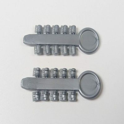100Pcs SmileTech Dental Rotation Wedges Ligature Rotary Pad Orthodontic Elastic Rubber Bands