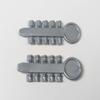 100Pcs SmileTech Dental Rotation Wedges Ligature Rotary Pad Orthodontic Elastic Rubber Bands view 1