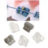100Pcs SmileTech Dental Rotation Wedges Ligature Rotary Pad Orthodontic Elastic Rubber Bands view 3