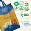 Golden Crown Chefs Premier Basmati Rice - 160 oz (10LB) | Extra Long Aromatic Sella Rice | Fat-Free, Gluten-Free Whole Grain | Tasty and Delicious Flavorful view 3