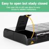 7 Day Extra Large Pill Organizer 2 Times a Day, Weekly Pill Box Twice a Day, XL AM PM Pill Case, Oversized Daily Medicine Organizer for Vitamin, Big Pill Container (Black) view 3