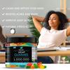 Purganic Gummies for Stress & Relaxation 1M - Delicious Natural Fruit Flavors - Made in USA Relaxing Gummies 100ct view 4