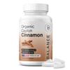 Balancebreens Certified Organic Ceylon Cinnamon 1200mg Supplement - 120 Veg Capsules - Heart, Brain and Joint Function Support - No Filler Pills (120 Count (Pack of 1)) view 1