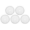 5 Packs 80 French Press Replacement Filter Screen, Stainless Steel Filter Mesh Screen Replacement Coffee Mesh Filter for 350ml French Press Coffee Maker view 1