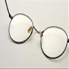 5 pairs Two Layers Screw-on Anti-slip Nose Pads,Symmetrical Nosepad Cushion + Glasses Nose Pads for Eyeglasses Sunglasses,14mm*8mm/0.53inch*0.28inch,Covered with Soft Silicon (Gold) view 3