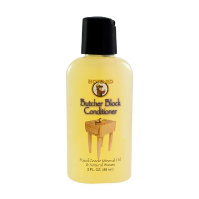 HOWARD Butcher Block Conditioner, 2 Fl. Oz.