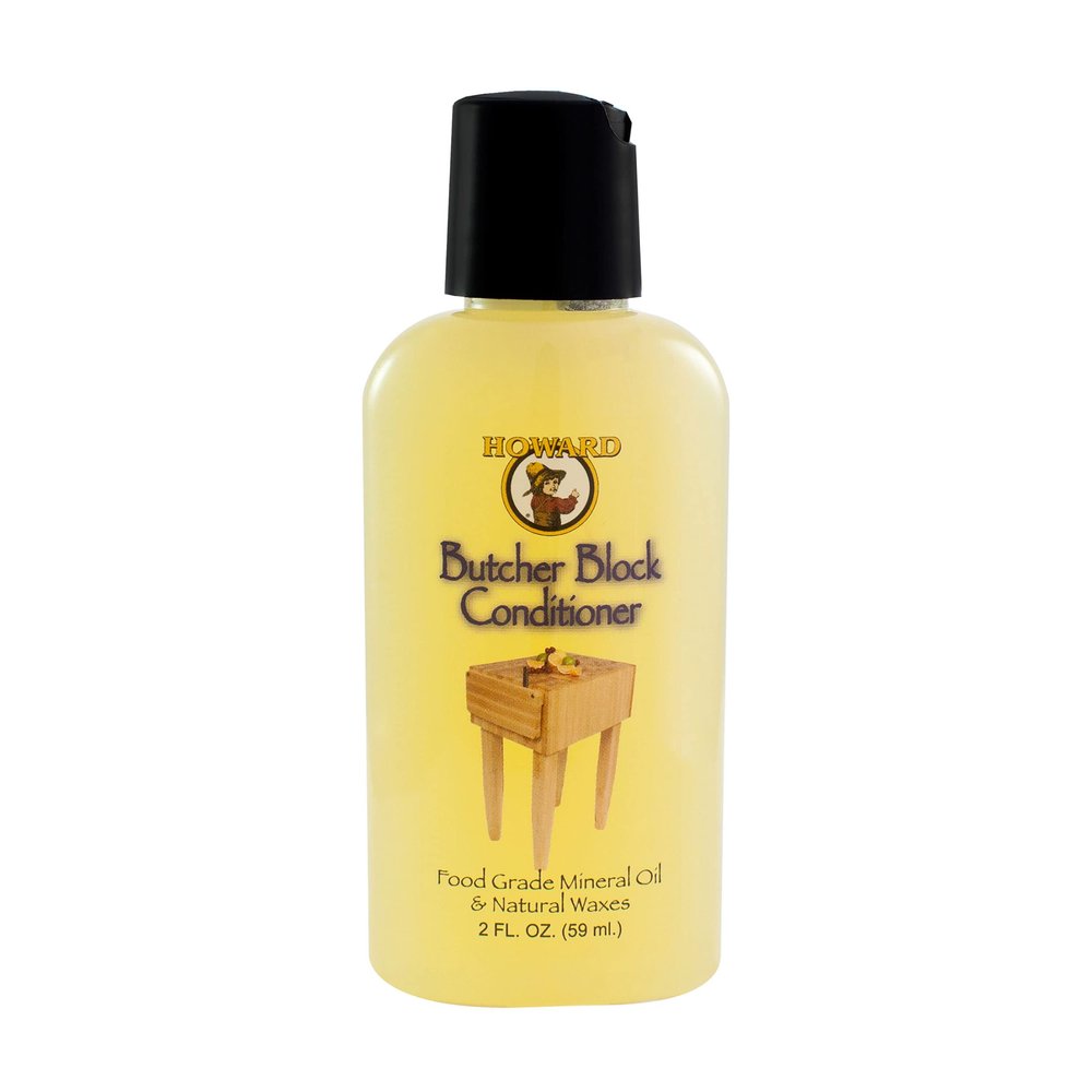 HOWARD Butcher Block Conditioner, 2 Fl. Oz.