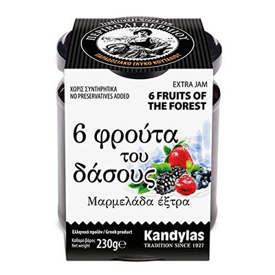 Greek Fruits of the Forest Extra Jam pack of 2 - 8.1 Oz. Each