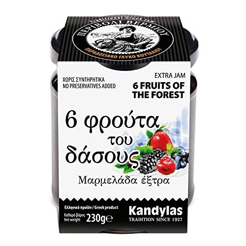 Greek Fruits of the Forest Extra Jam pack of 2 - 8.1 Oz. Each