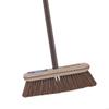 Superio Horsehair Broom, Brown Metal Handle with Fine Premium Bristles, Heavy Duty Home and Kitchen Broom Easy, Sweeping Dust and Wisp Floors and Corners view 1
