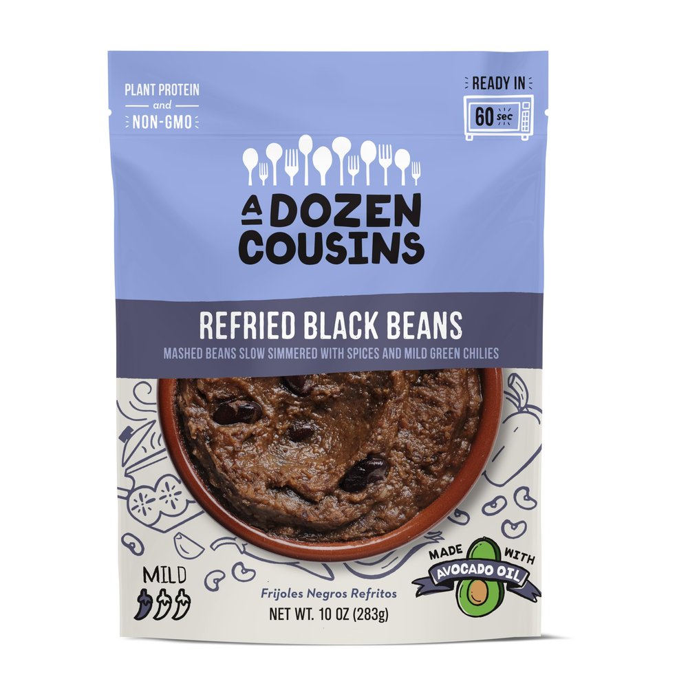 A Dozen Cousins Refreid Beans, 8 Pack