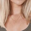 Dear Ava Zodiac Sign Necklace for Women - Modern Jewelry Pendant Love Gifting Idea for Her with Heartfelt Card - 21st September Virgo Birthday Gift for Loving One view 4