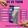 Vitalyte Electrolyte Powder Drink Mix, Isotonic Electrolyte Hydration Mix, Gluten Free Post Workout Powder Mix, Pack of 2, 35 oz. Each, Watermelon Flavor view 2