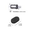 60 Pairs Soft Foam Nose Pads, Self Adhesive Nose Pads Anti-Slip Nosepads for Eyeglasses Sunglasses Reading Glasses, Comfortable and Protect The Makeup view 4