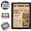 3X Hands-Free A4 Full Page Magnifiers Large LED Magnifying Glass with Stand Ideal for Reading Small Prints Crafting Low Vision & Seniors view 3