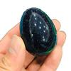MOKA 1pc Natural Blue Sand Quartz Stone Crystal Massage Egg for Women view 1