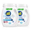 all Unit Dose Laundry Detergent, Mighty Pacs, Free Clear, 132 Count view 1
