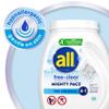 all Unit Dose Laundry Detergent, Mighty Pacs, Free Clear, 132 Count view 3