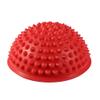 5 Colors Half Round PVC Massage Ball Body Rolling Pods Spiky Balance & Dome Yoga Balls Fitness Exercise Gym Massager(red) view 1
