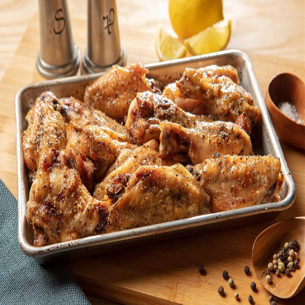 Burgers' Smokehouse Fully Cooked Chicken Wings (Salt & Pepper, 6 pounds)