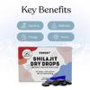 Pure Himalayan Shilajit Dry Drops (90 Tablets, 200mg Each) Maximum Potency Pure Shilajit for Men with 85+ Trace Minerals & Fulvic Acid for Metabolism, Energy & Immune Support view 2