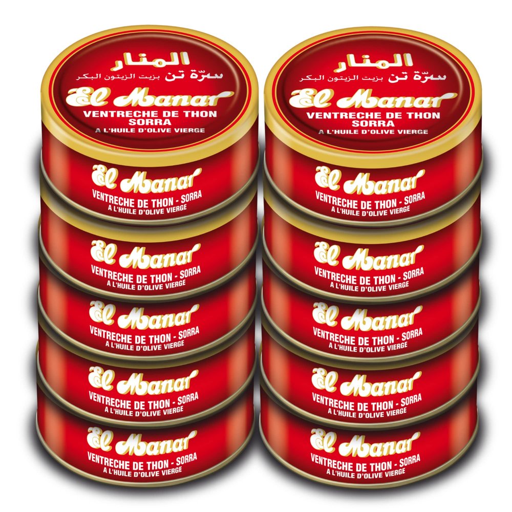 Mediterranean Blufin Tuna Vantresca in Virgin Olive Oil 160g (Pack of 10)