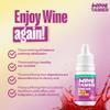Wine Tamer Liquid Drops - Reduces Acid in Red & White Wine - Odorless & Tasteless, Safe Ingredients - Keto Friendy - Sugar, Calorie, & Gluten Free - 100+ Servings 6oz Dropper Bottle view 4
