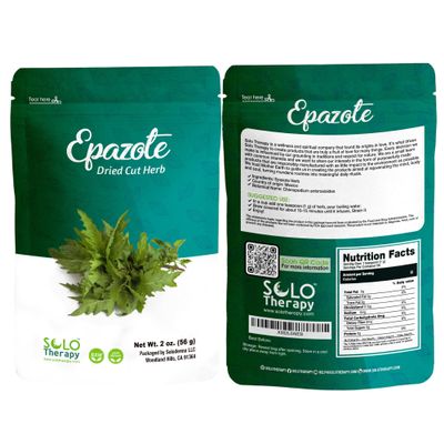 Epazote Dried Cut Herb, 2 oz, Epazote Natural, Mexican Seasoning, Epazote Spice,Resealable Bag, Product From Mexico, Packaged in the USA (2 oz.)