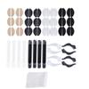 EXCEART 37pcs Silicone Eyeglass - Cover Set Non- Retainer Ear Grips for Glasses Flexible Lightweight Silicone Pads for Daily Wear Outdoor Activities view 3