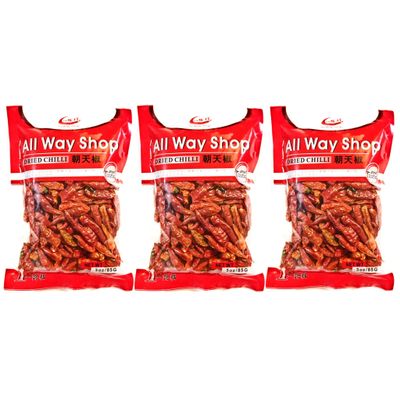 All Way Shop Dried Chili 3 Oz(3 Pack)