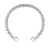 LinnaLove Stainless Steel Interchangeable Chain for Medical Alert id Bracelets for Women and Men (Rolo-5 in) view 1