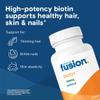 Bariatric Fusion Biotin 5000mcg Vitamin | Easy to Swallow Capsules Biotin Supplement for Hair Growth | 90 Count | 3 Month Supply view 2