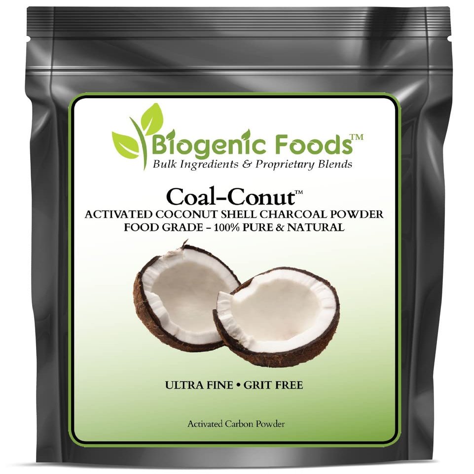 Coal-Conut - Activated Coconut Shell Charcoal Fine Husk Food Grade Powder (Ultra-Fine) - Organic Use Approved
