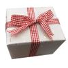Red and White Gingham Ribbon, 5/8" x 25Yd Roll Picnic Craft Red Buffalo Ribbon for Crafts Hair Accessories and Christmas Gift Wrapping,5/8 Inch Polyester Woven Edge +60" Tape Measurement view 4