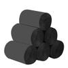 WFF trash bags Garbage Bags, Desktop Mini Garbage Bags Thickened Disposable Small 3 Rolls 6 Rolls Car Trash Lining (5 Colors) (Color : Black, Size : 6rolls) view 1