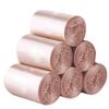 WFF trash bags Garbage Bags, Desktop Mini Garbage Bags Thickened Disposable Small 3 Rolls 6 Rolls Car Trash Lining (5 Colors) (Color : Rose gold, Size : 6rolls) view 1