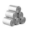 WFF trash bags Garbage Bags, Desktop Mini Garbage Bags Thickened Disposable Small 3 Rolls 6 Rolls Car Trash Lining (5 Colors) (Color : Silver grey, Size : 6rolls) view 1