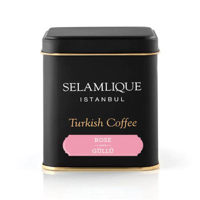 Selamlique Istanbul Turkish Coffee (4.40oz) Ultra Fine Ground (Rose)