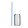 Disposable Tumbler Straws - 10 Inches Tall (Blue, 250) view 2