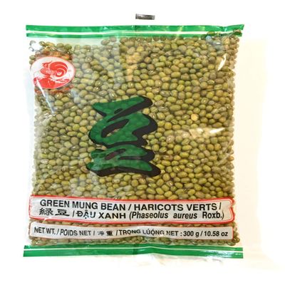 10 Pack Cock Brand Green Mung Bean 10.58 Oz Each